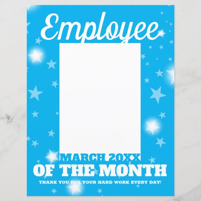 photo insert employee of the month MAR letterhead (Front)