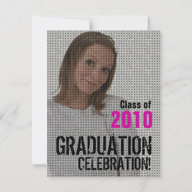 Photo Insert Graduation Party 2 Invitation (Front)
