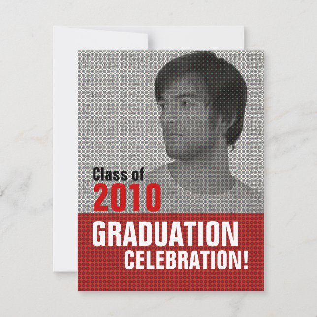 Photo Insert Graduation Party 3 Invitation (Front)