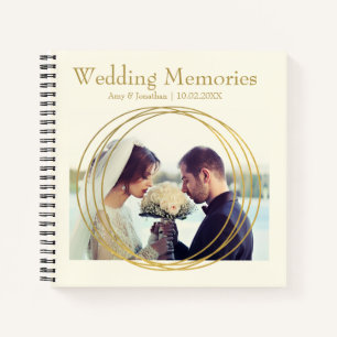 Photo Insert "Wedding Memories" Journal/ Notebook