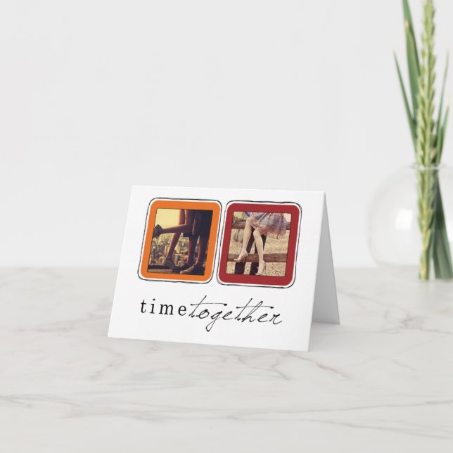 photo instagram Valentines Greeting card (Front)