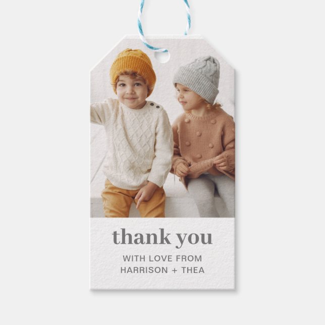 Photo Joint Gift Tags (Front)