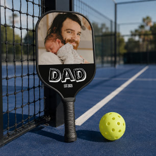 Photo Keepsake Dad Est Gift Father Pickleball Paddle