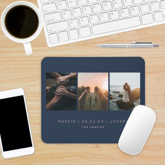 Photo Keepsake Engagement Wedding Photo Mouse Mat (Creator Uploaded)