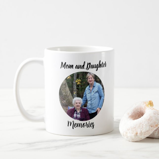 Photo Keepsake Personalise Coffee Mug (With Donut)
