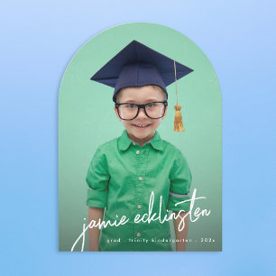 Photo Kindergarten Graduation Arch Announcement
