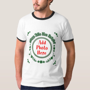 PHOTO Kiss Me I'm Irish - Green Circle T-Shirt
