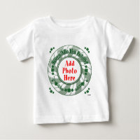 PHOTO Kiss Me I'm Irish - Green Striped Circle