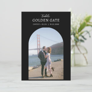 Photo Landmark Location Table Number Card Sign