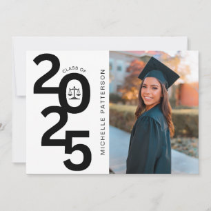 Photo Law School Graduation Invitation