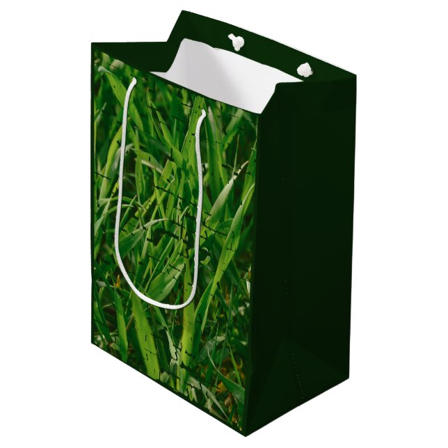 Photo Lawn Care Service "Thank you!" Paper Bag (Front Angled)