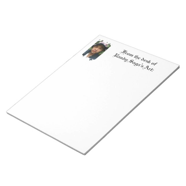 Photo Letterhead Notepad (Angled)