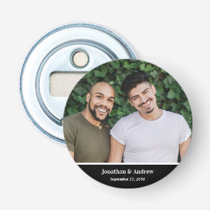 Photo LGBTQ Wedding Bottle Opener