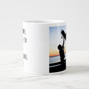 Photo Like Father Like Daughter Son Personalised Large Coffee Mug