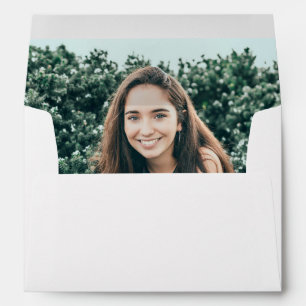 Photo Lined Pre-Addressed Envelope