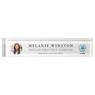 Photo   Logo Office Nameplate