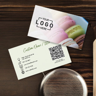 Photo Logo QR code Business Card