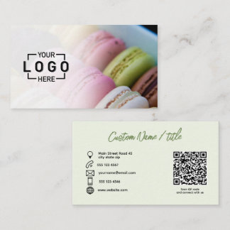Photo Logo QR code Business Card