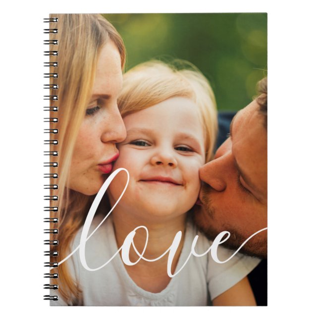 Photo Love Script Notebook (Front)