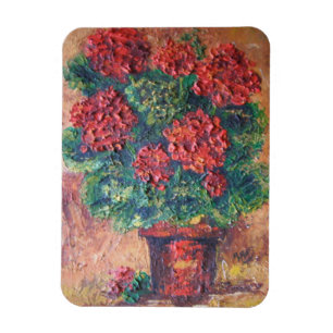 Photo Magnet Ann Hayes Painting Red Beauty