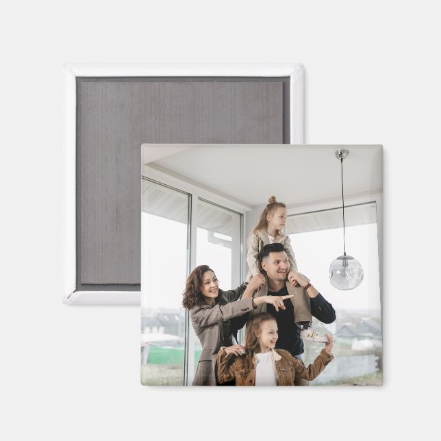 Photo magnet, Custom magnet, Family memories Magnet (Front/Back)