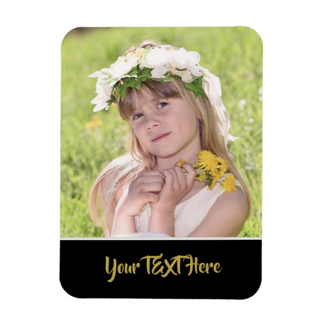 Photo Magnet Gift - Grad, Birthday, Wedding, Xmas (Vertical)