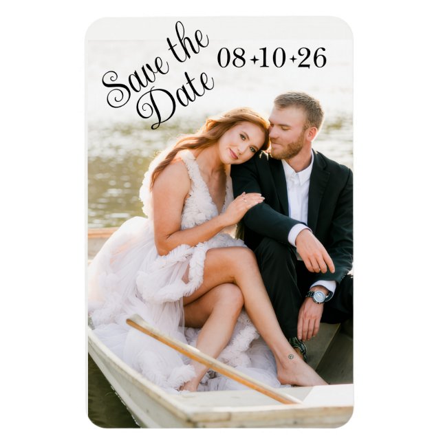Photo Magnet Save the Date (Vertical)