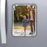 Photo Magnet with Custom Photo and Text<br><div class="desc">Create a personalised Photo Magnet with Custom Photo and Text.</div>