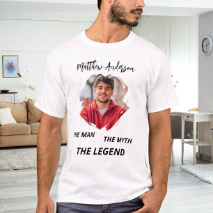 Photo man myth legend name fun T-Shirt