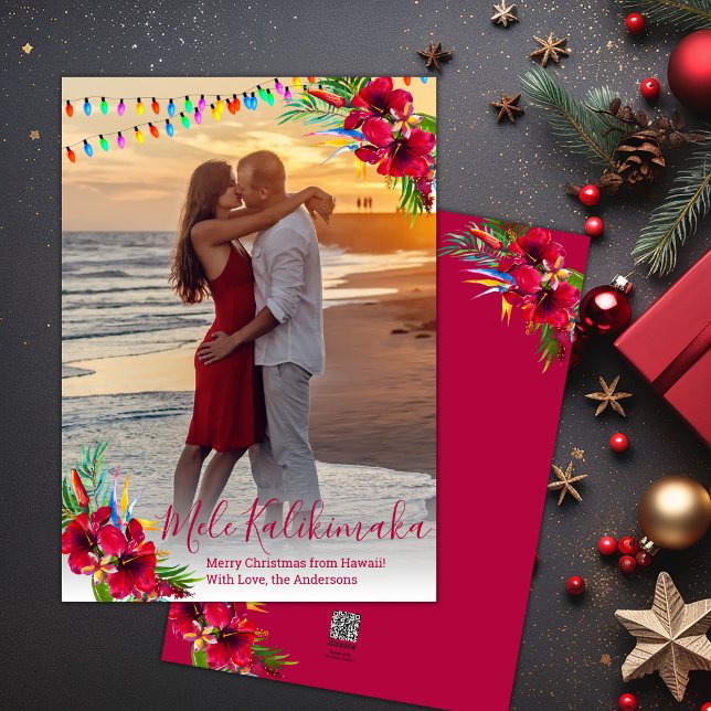 Photo Mele Kalikimaka Christmas Cards (Creator Uploaded)