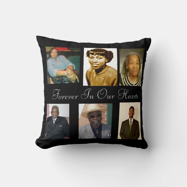 Photo Memorial Cushion (Front)
