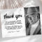 Photo Memorial Funeral Thank You Card