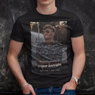 Photo Memorial   In Loving Memory T-Shirt