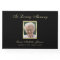 Photo Memorial or Funeral Guest Book