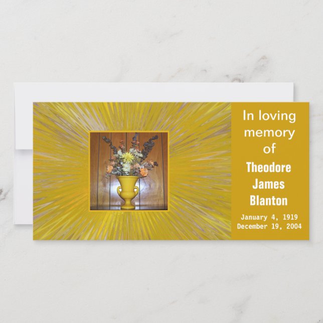 Photo Memory Card (Front)