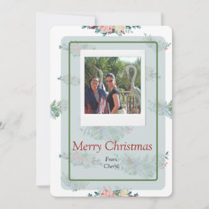 Photo Merry Christmas Card