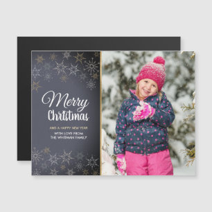 Photo Merry Christmas Holiday Magnet