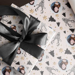 Photo Modern Christmas  Wrapping Paper<br><div class="desc">Create a unique holiday experience with our Personalised Photo Modern Christmas Wrapping Paper! This custom design brings a personal touch to christmas wrapping, making it a memorable choice for christmas gift wrapping. Perfect for christmas wrapping ideas creative, our wrapping paper adds charm to any christmas present wrapping. Explore fun christmas...</div>