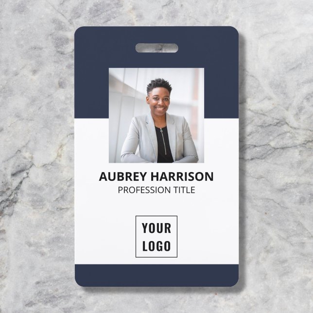 Photo Modern Corporate Professional ID Badge (Creator Uploaded)