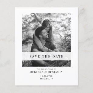 Photo Modern Save the Date Announcement