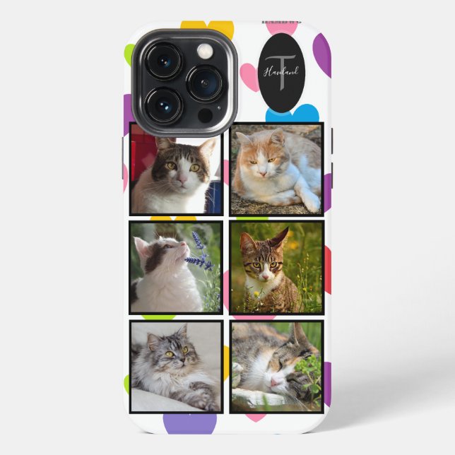 Photo Monogram Cell Phone Case HAMbyWG (Back)