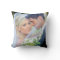 Photo  Monogram Names Wedding Keepsake Pillow