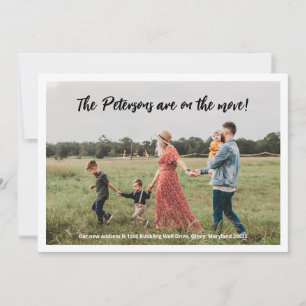 Photo Moving Announcement