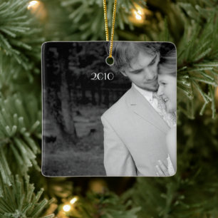 Photo Musical Red & Green Birds Vintage Chandelier Ceramic Tree Decoration