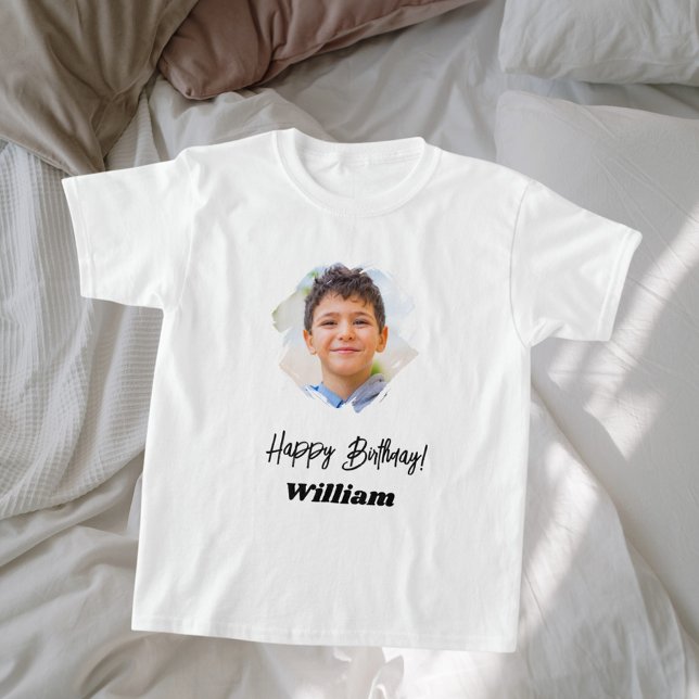 Photo name birthday boy T-Shirt (Creator Uploaded)