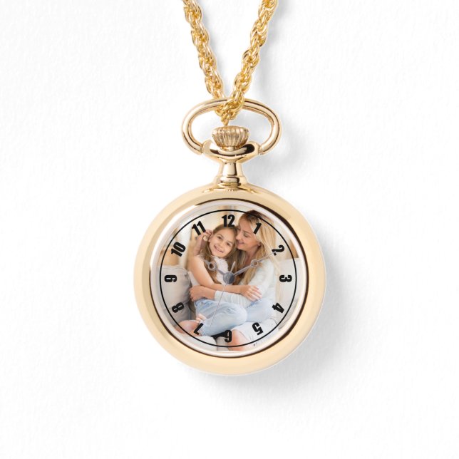 Photo Necklace Watch (Front)