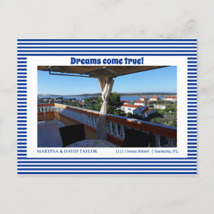 Photo New Home Address Announcement  Postcard