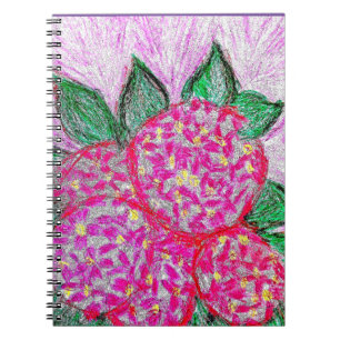 Photo Notebook (80 Pages B&W) Hydrangea