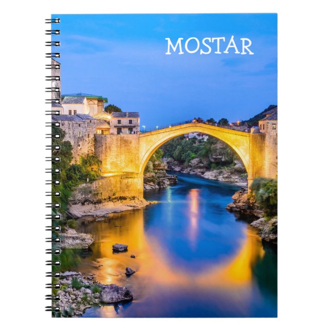 Photo Notebook (80 Pages B&W) Mostar (Front)