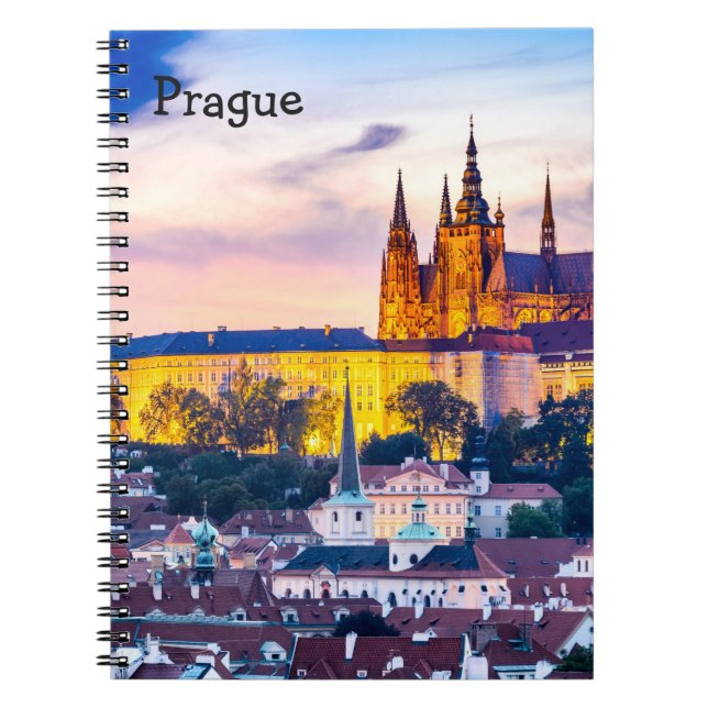 Photo Notebook (80 Pages B&W) Prague (Front)